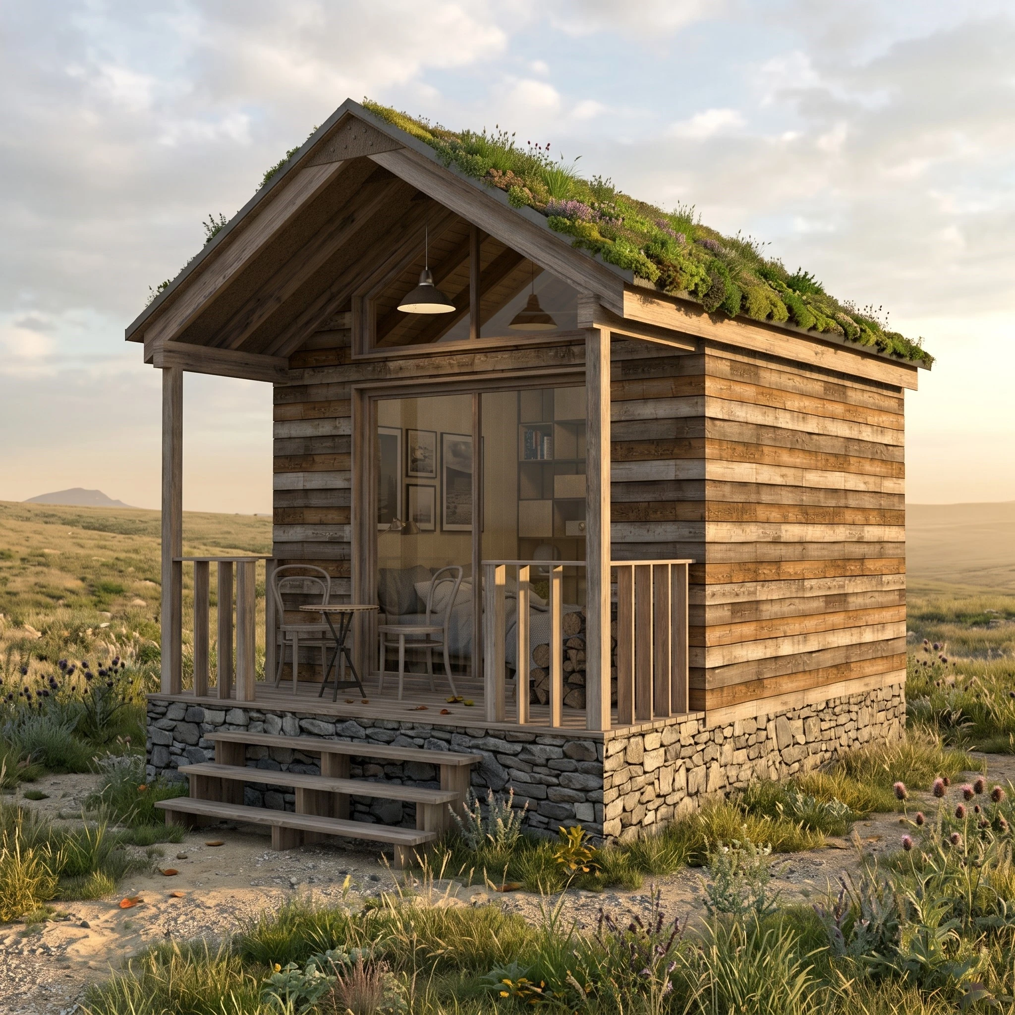 Small Modern Cabin Plans Lydia - Image 8