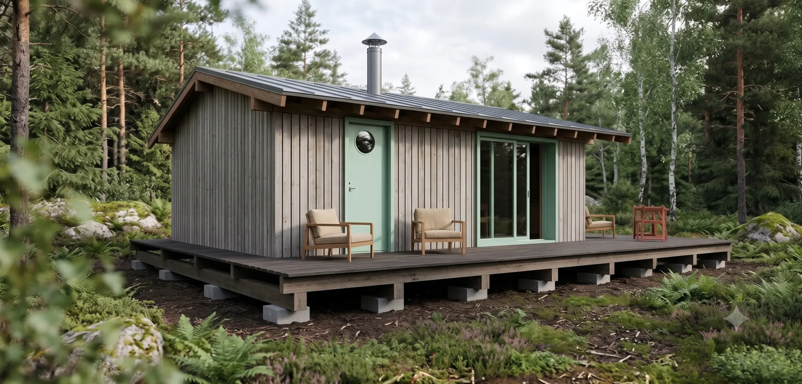 Modern Scandinavian Cabin Plans Solis - Image 6