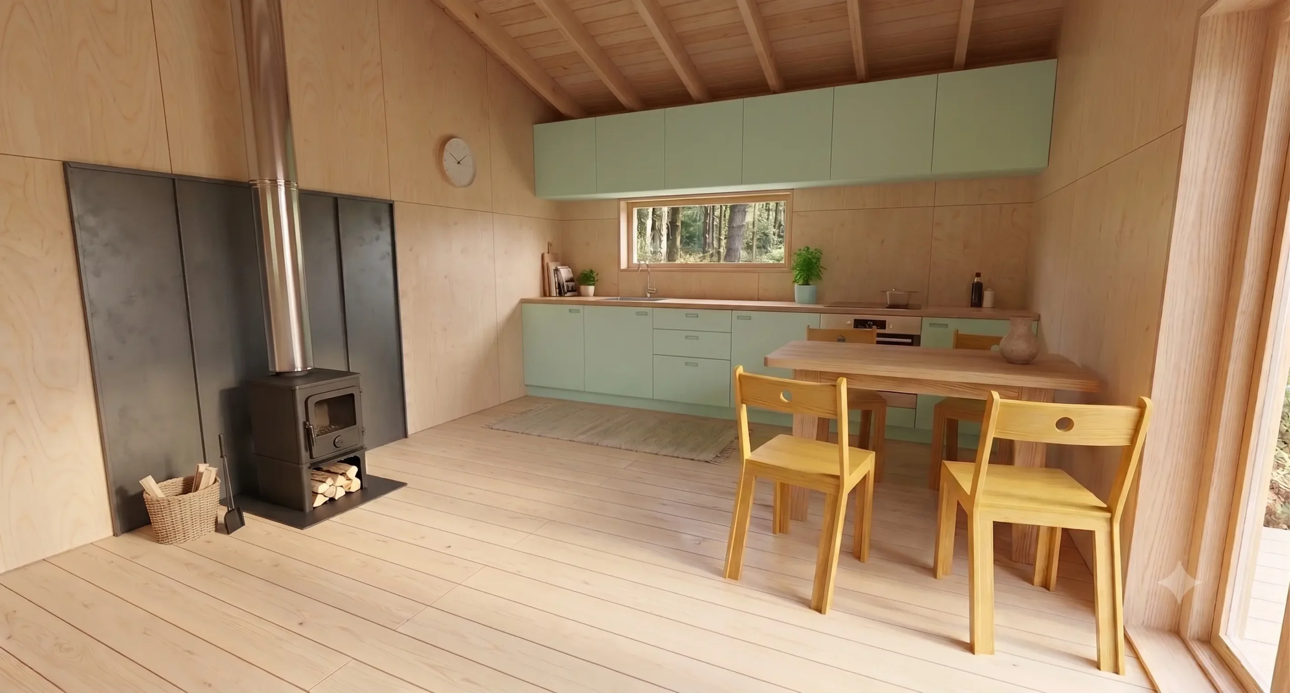 Modern Scandinavian Cabin Plans Solis - Image 5