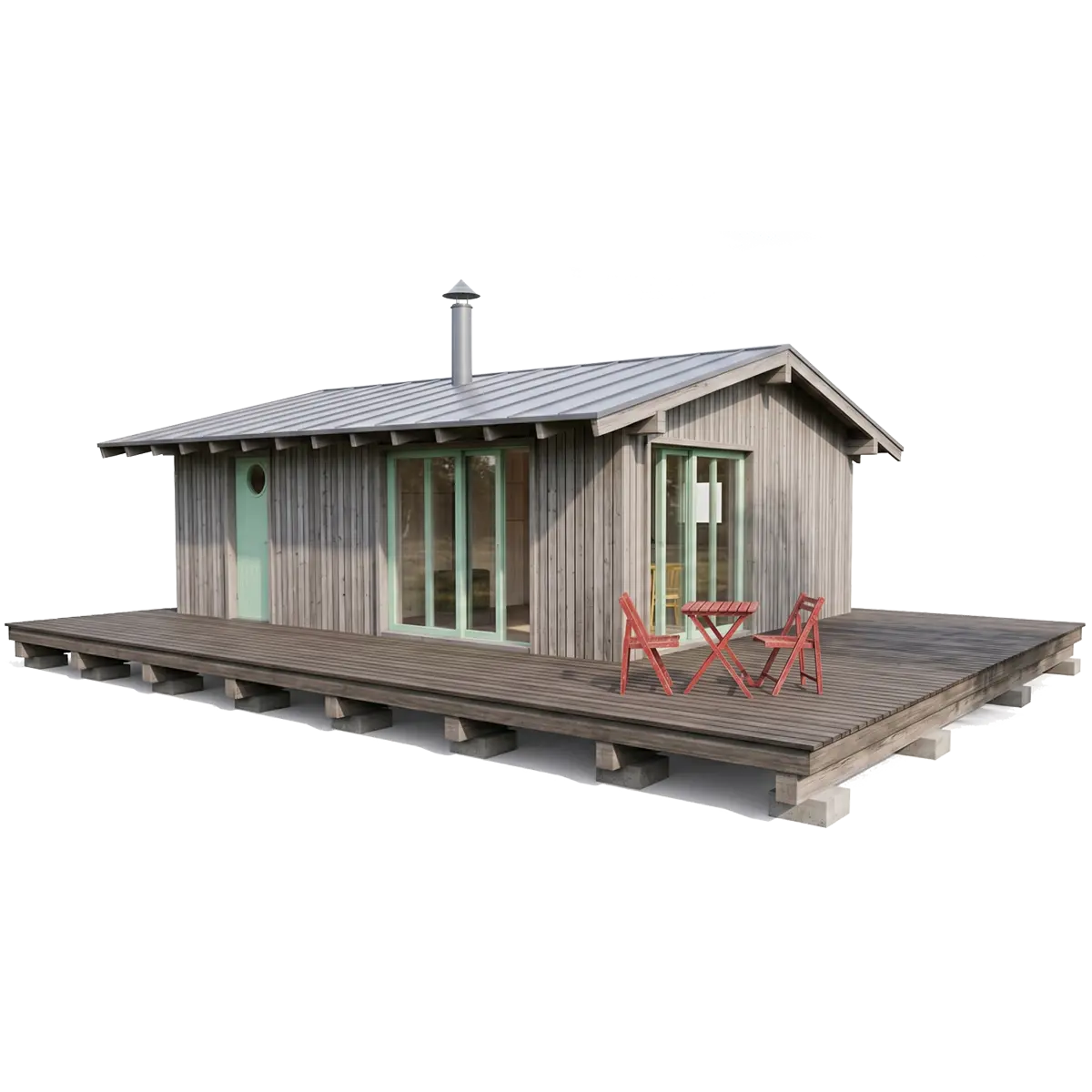 Modern Scandinavian Cabin Plans Solis