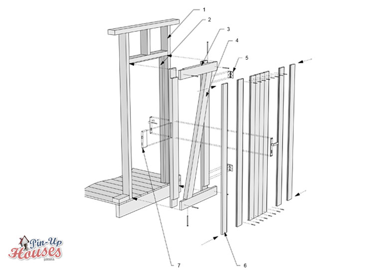 How to build a small door