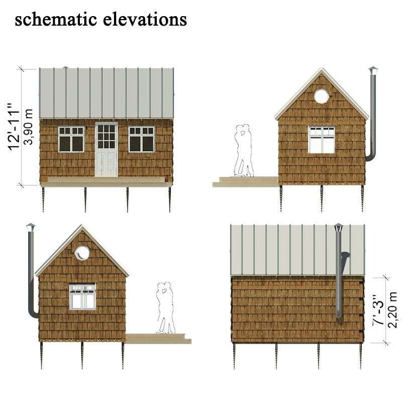 Tiny cabin plans Carroll