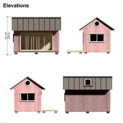 DIY Garden Cabin Shed Plans Larry - Image 4