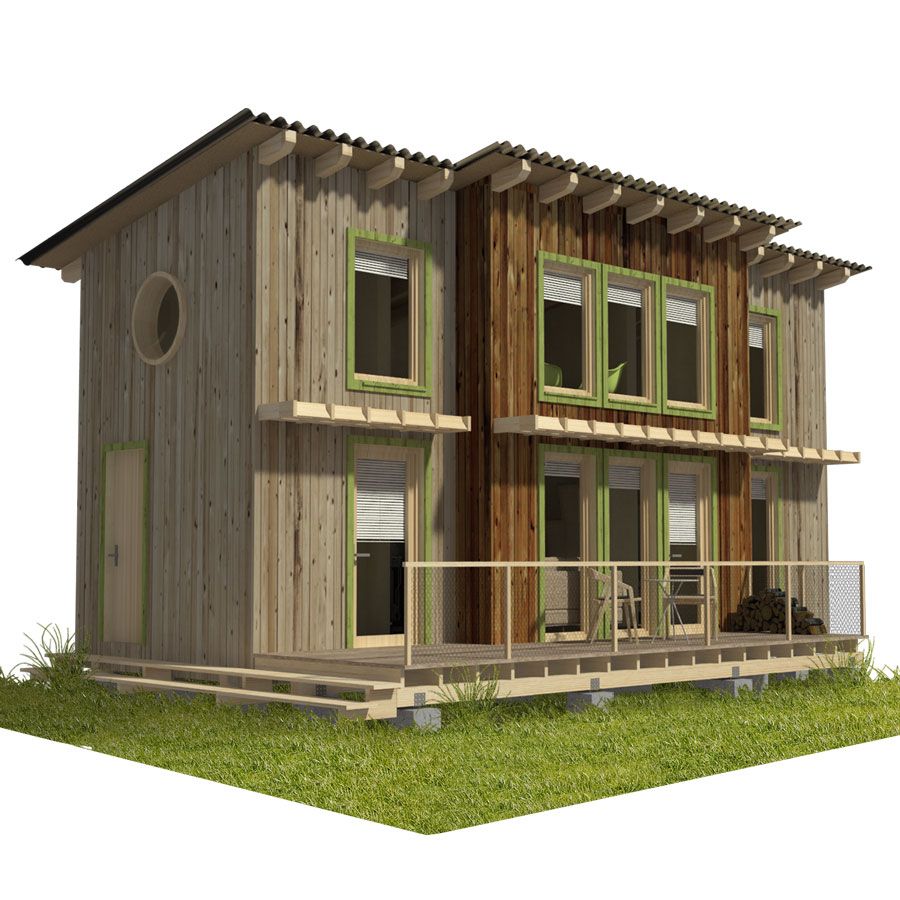 Wood Cabin Plans Helen, image size:900x900
