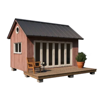 DIY Garden Cabin Shed Plans Larry