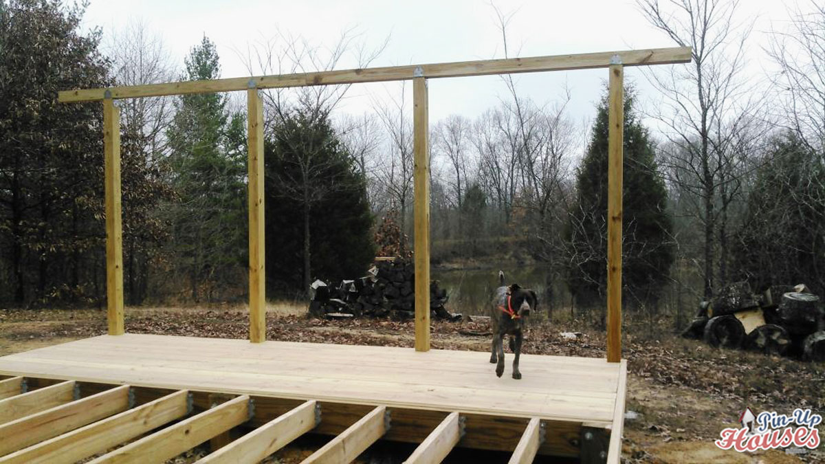 Cabin Bettie Built In Indiana Small Cabin Designs Osb Boards