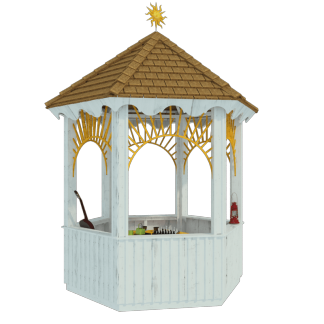 Wooden Gazebo Plans Nefertiti
