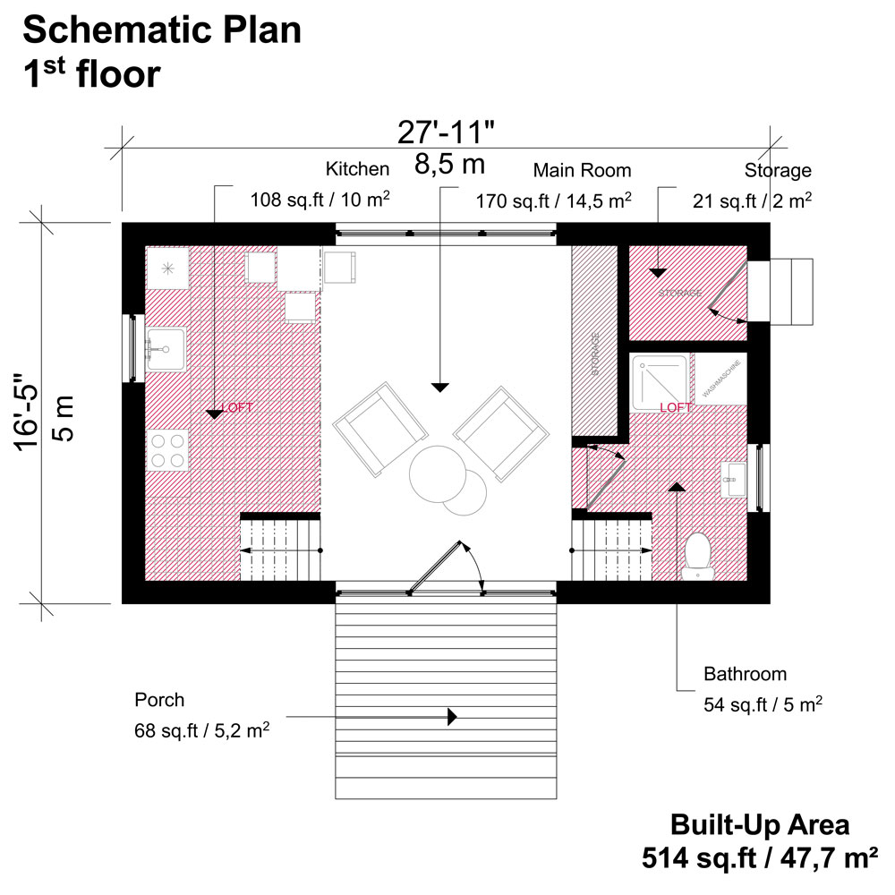 Floor Plans For A Small Guest House Floor Roma