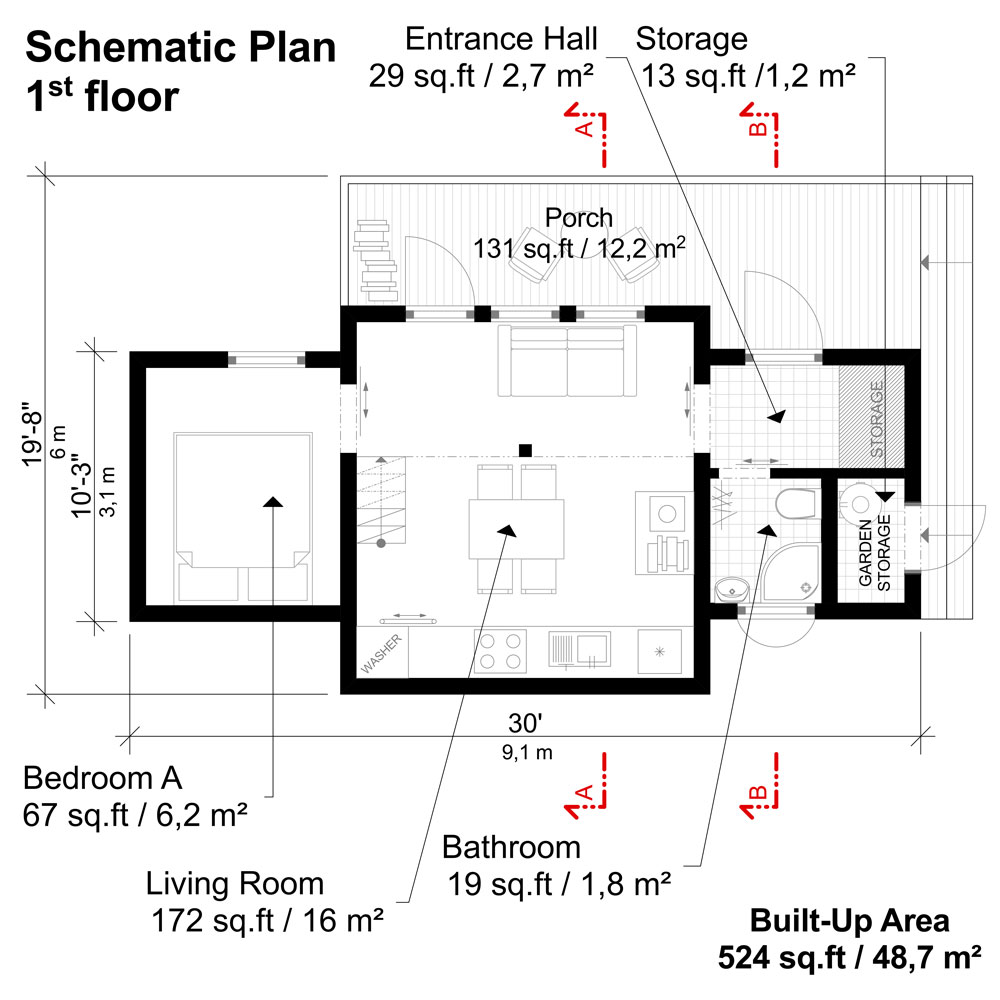 Wood Cabin Plans Helen - Image 3