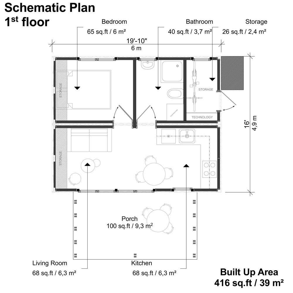 Shipping Container Home Floor Plans