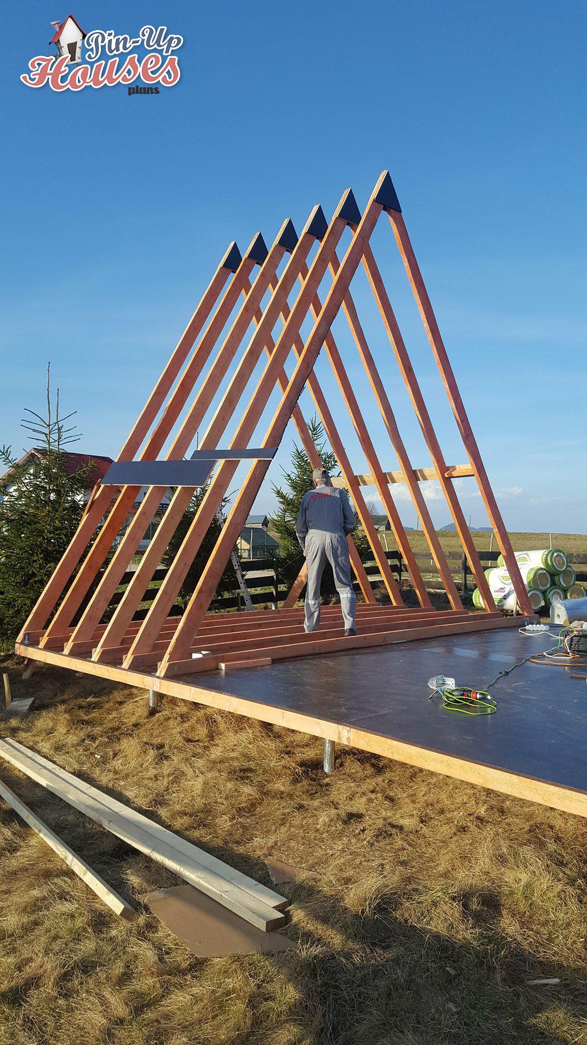 a-frame cabin plans