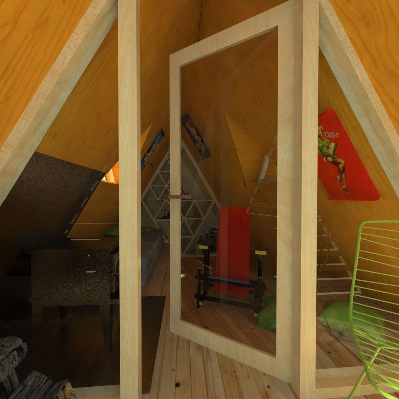 A-Frame Shed Plans