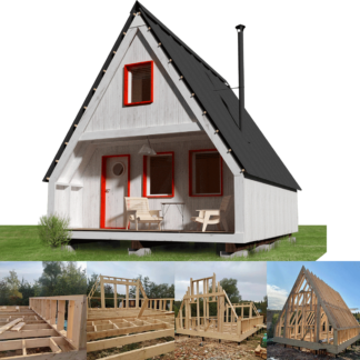 A-Frame Weekender Cabin Plans