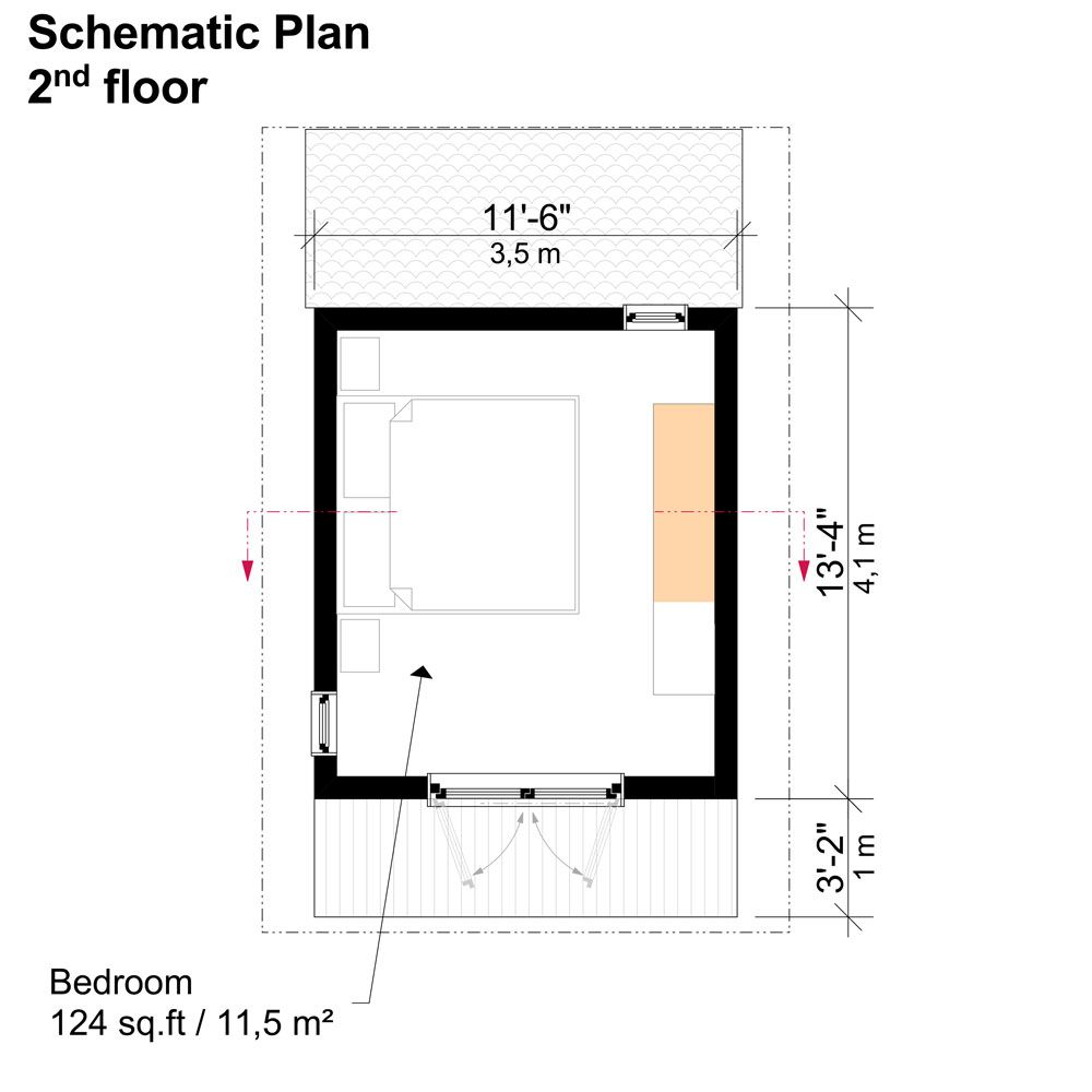 Small Beach Cabin Plans Teresa - Image 4