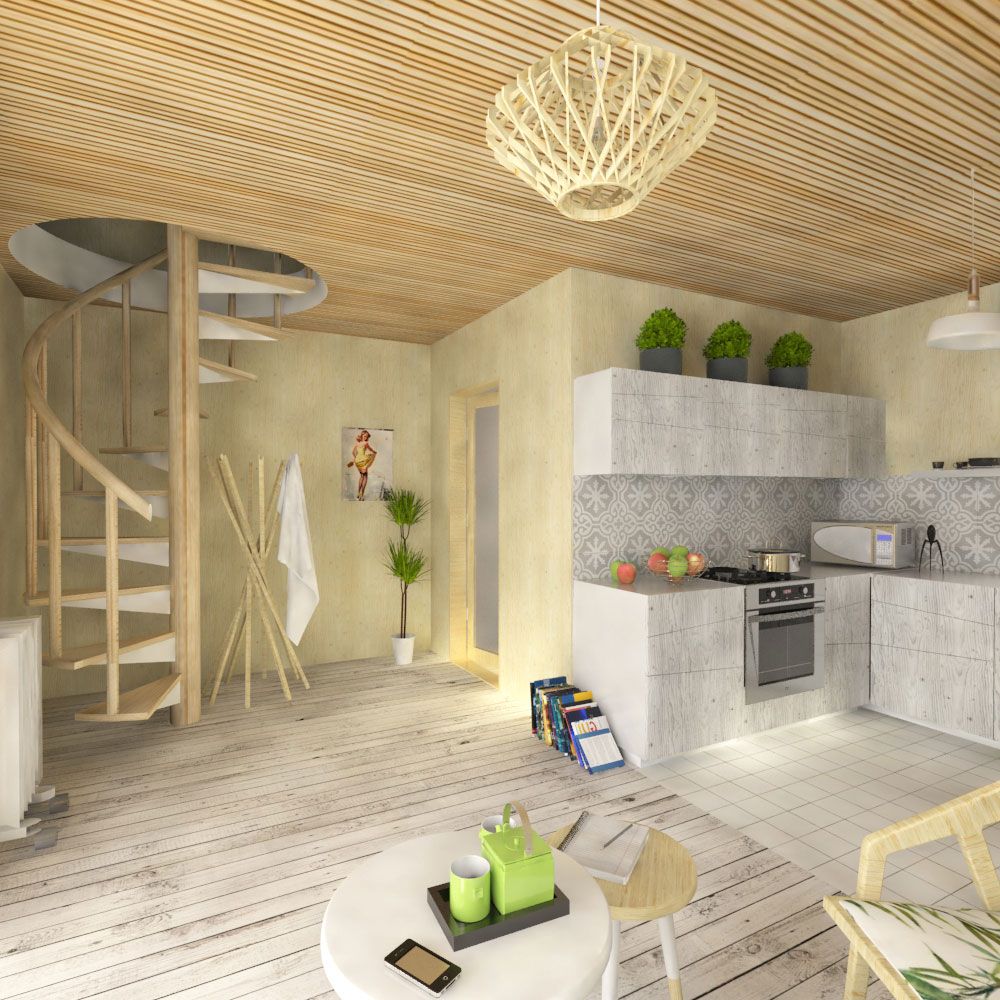 Download Small beach house blueprints For iPhone