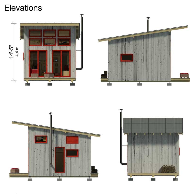 Beach Cottage Plans Marlene - Image 8