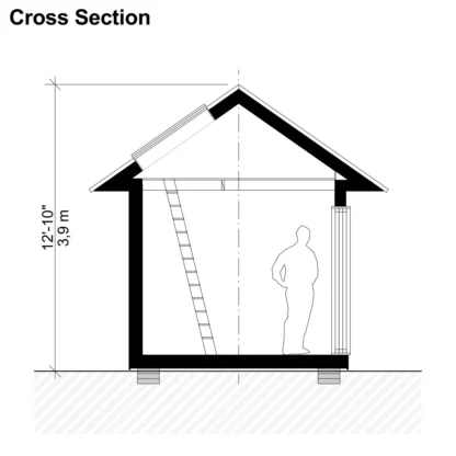 DIY Garden Cabin Shed Plans Larry - Image 5