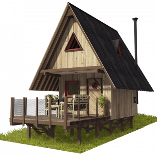 Chalet Cabin Plans Ellie