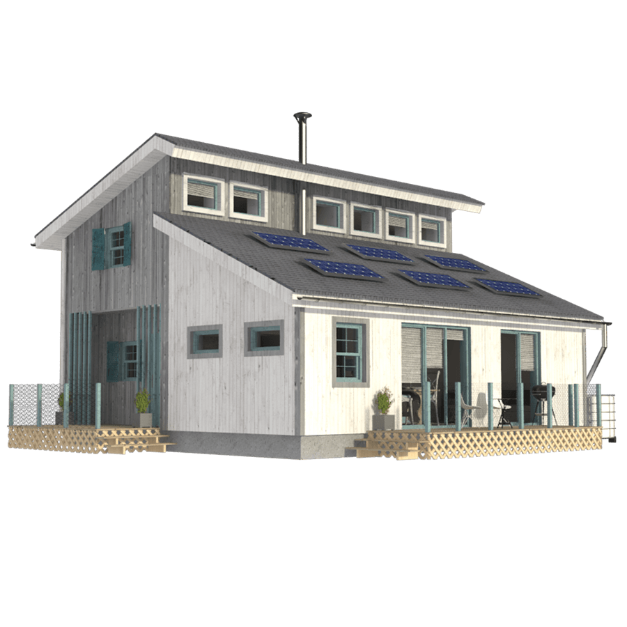 Clerestory House Plans Thelma