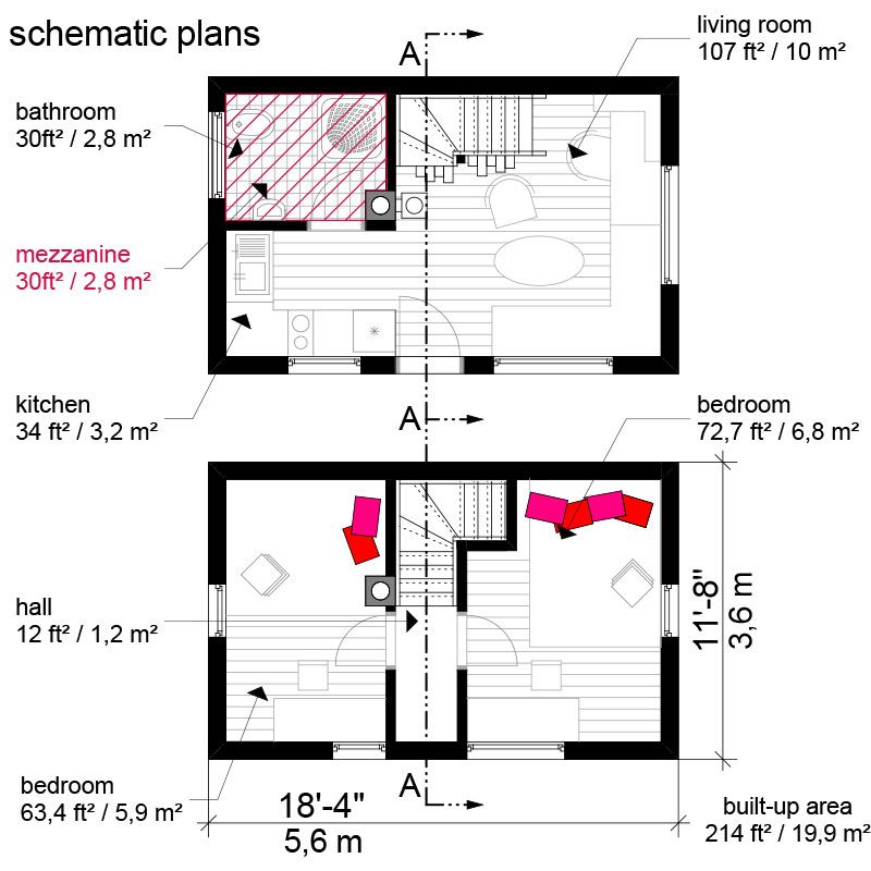 Family Tiny House Plans Barbara