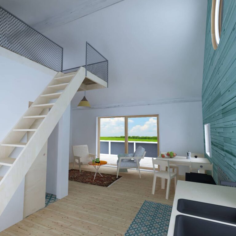 Elevated Small House Plans