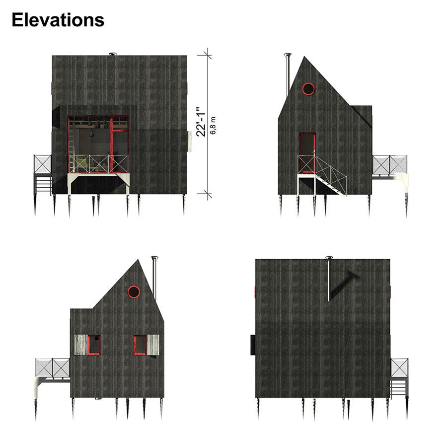 Modern Cabin Plans Ella - Image 7