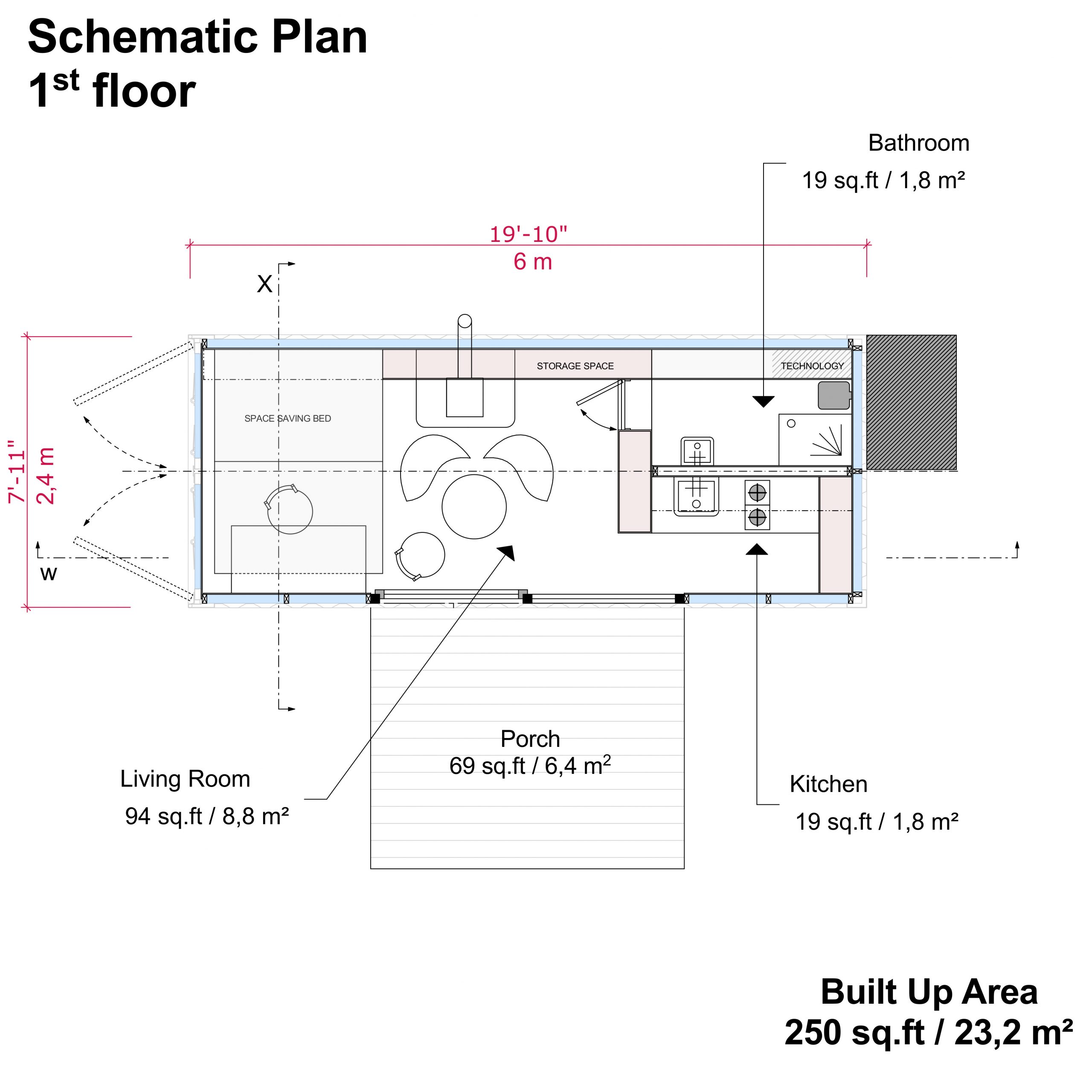 Off-Grid HC Container House Plans Gaia - Image 24