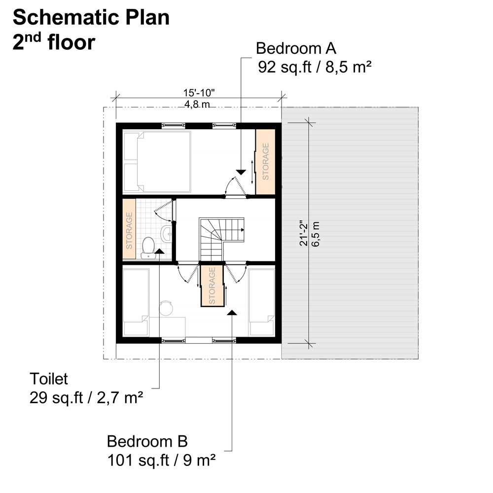 Gambrel Barn House Plans Oaklynn - Pin-Up Houses, image size:1000x1000