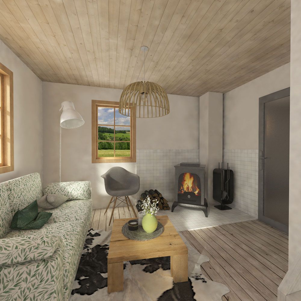 Gambrel Barn House Plans Oaklynn - Image 7