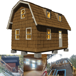 Small Gambrel Roof House Plans Sofia