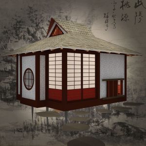 japanese tea house plans