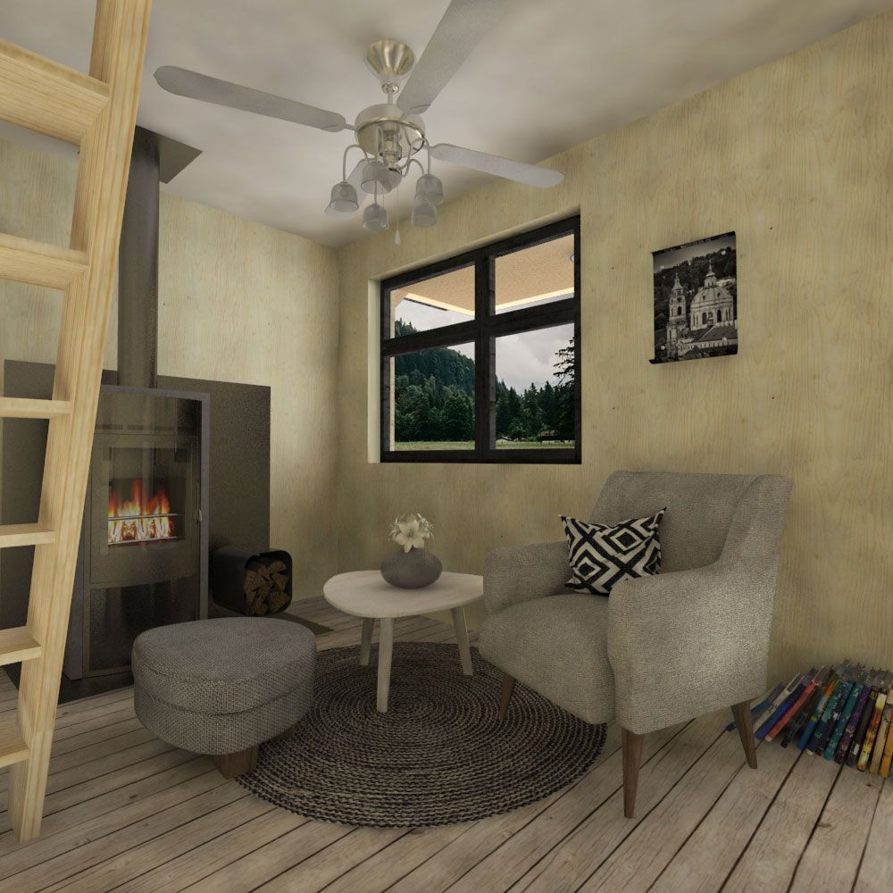 Two Storey Cabin Plans Kathy - Image 8