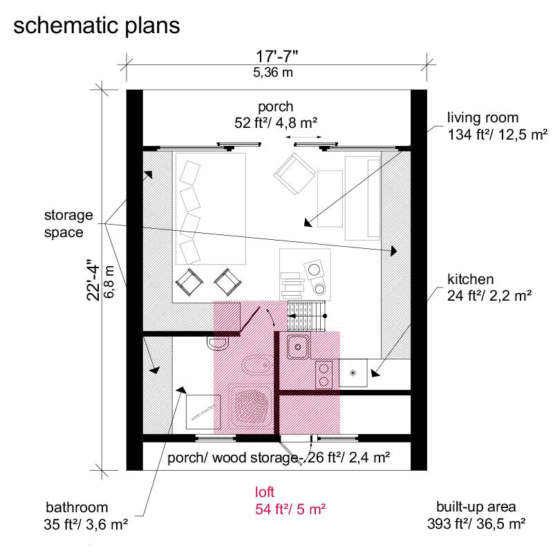  A Frame  Tiny  House  Plans 