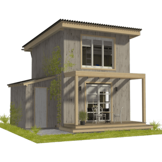 miniature house modern
