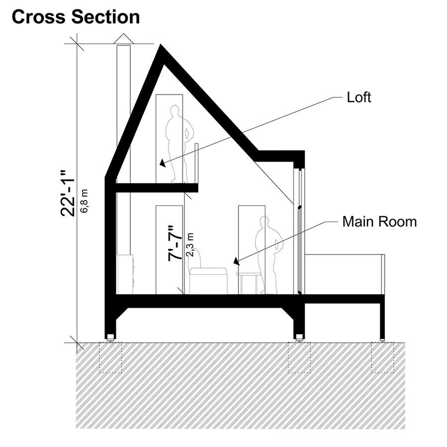 Modern Cabin Plans Ella - Image 9