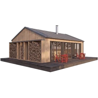 Modern 2-Bedroom Cabin Plans