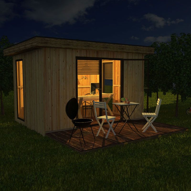 Modern garden shed plans