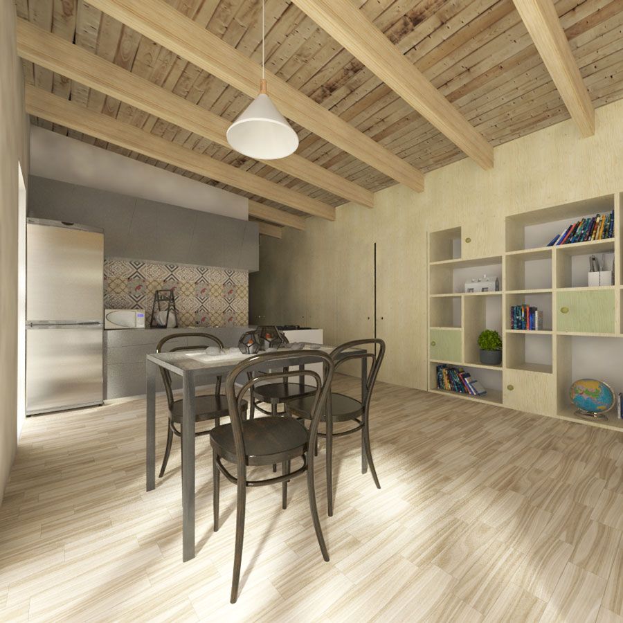 Single Story Modern House Plans Bernie - Image 7