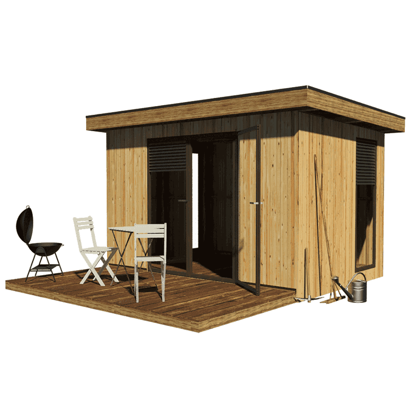 Modern garden shed plans