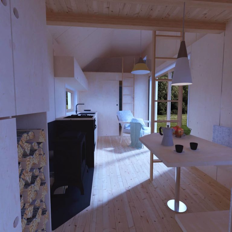 Image showcasing Off-Grid Small House Plans
