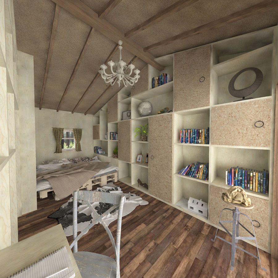 One Room Cabin Plans Madison