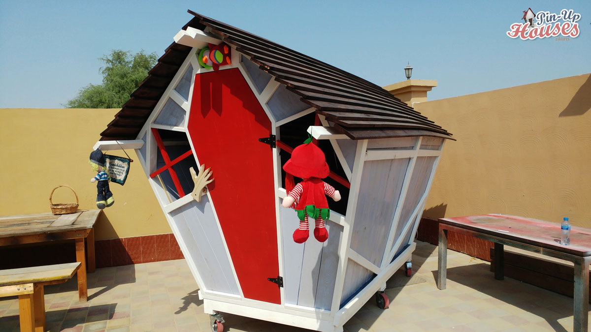 Outdoor Wooden Playhouse From Dubai Kids Playhouse Plans