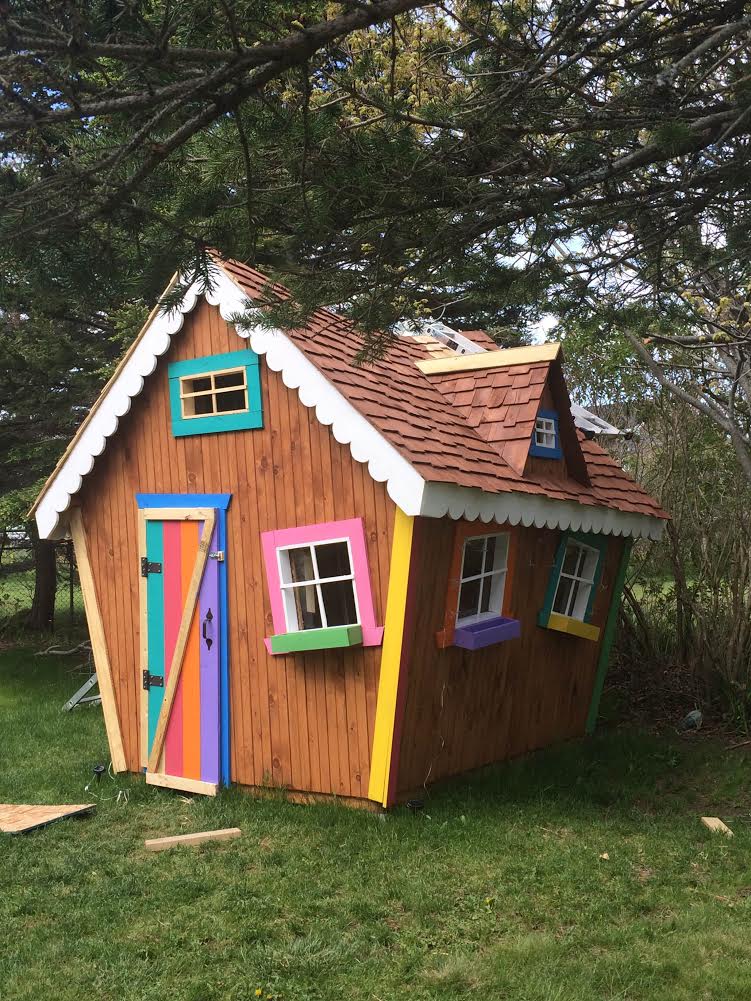 Crooked Playhouse Plans