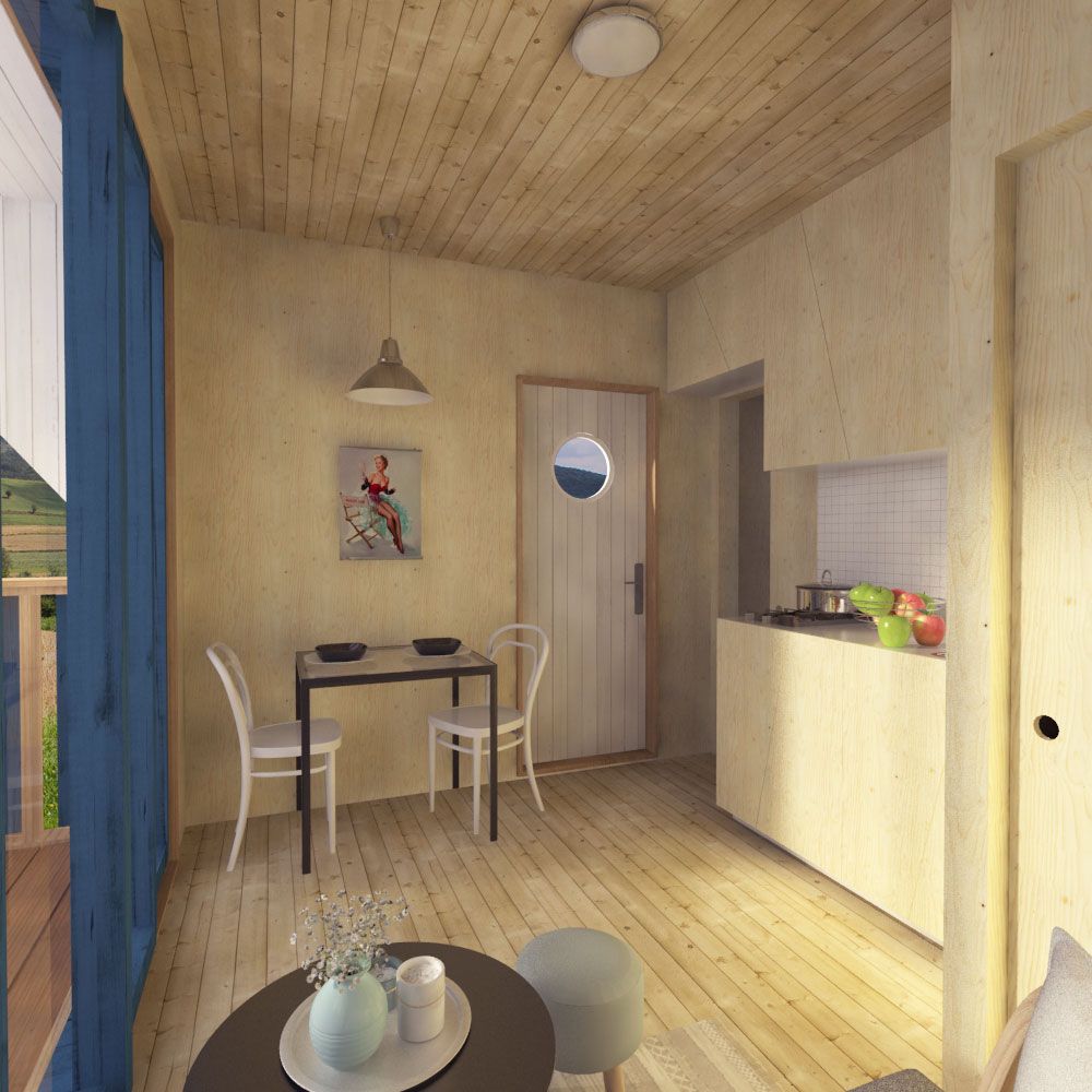 River Cabin Plans Ashley - Image 4