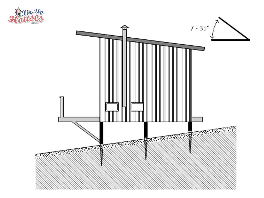 Shed Roof Archives Small Wooden House Plans Micro Homes Floor