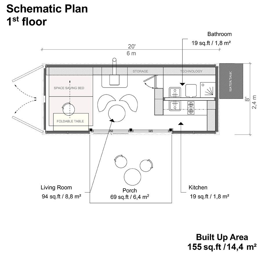 Shipping Container Cabin Plans