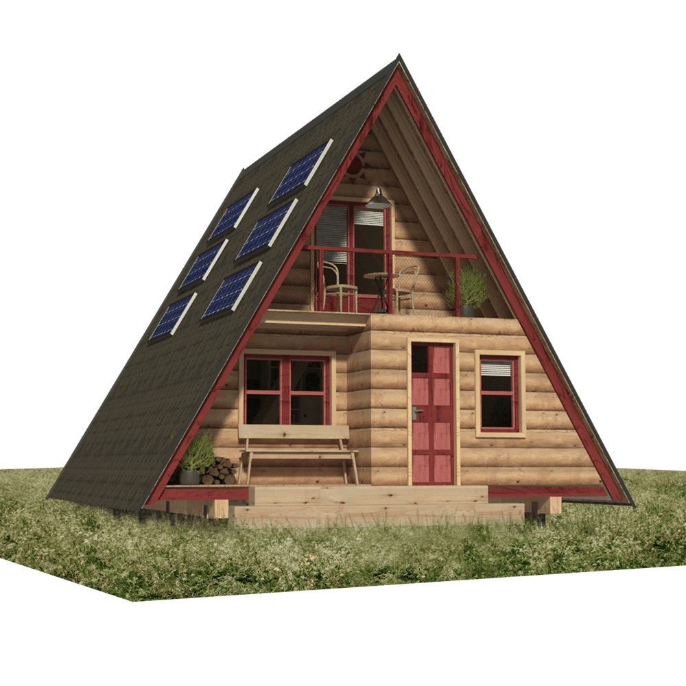 Small A-Frame House Plans