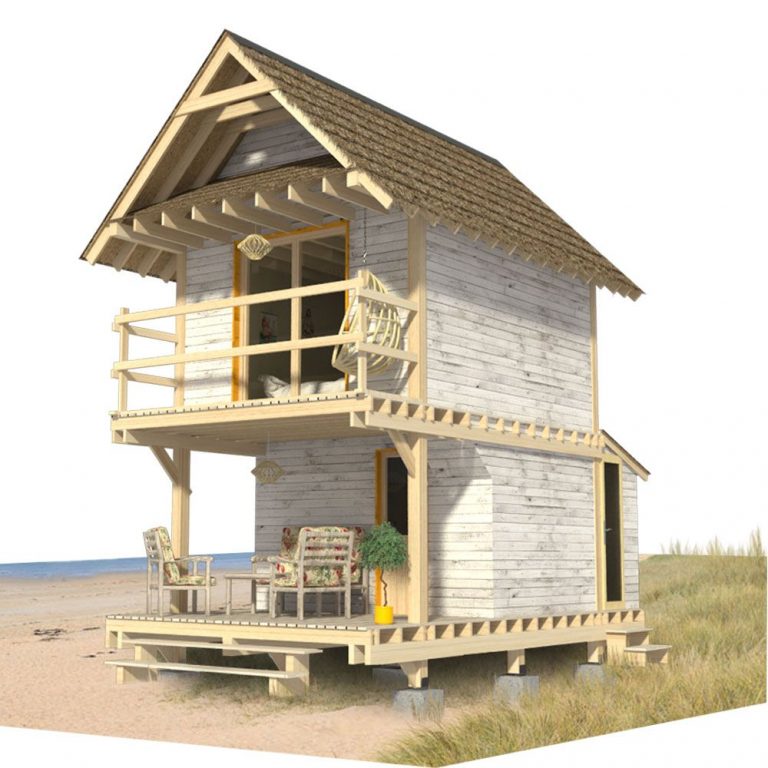 Small Beach Cabin Plans