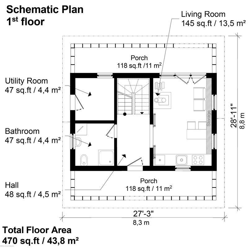  Small  House  Plans  With Porches 