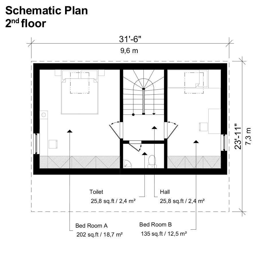 Small House Plans Brigitte - Image 4
